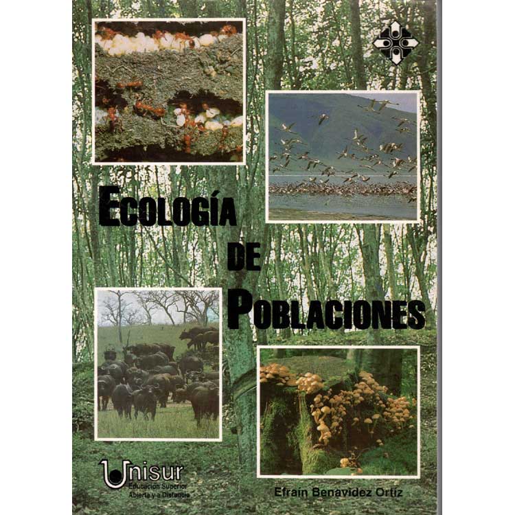 Item #G090 Ecologia De Poblaciones. Efrain Benavides Ortiz.