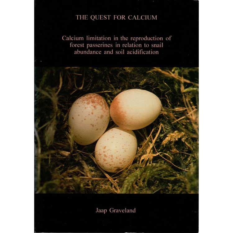 Item #G154 The Quest for Calcium. Jaap Graveland.