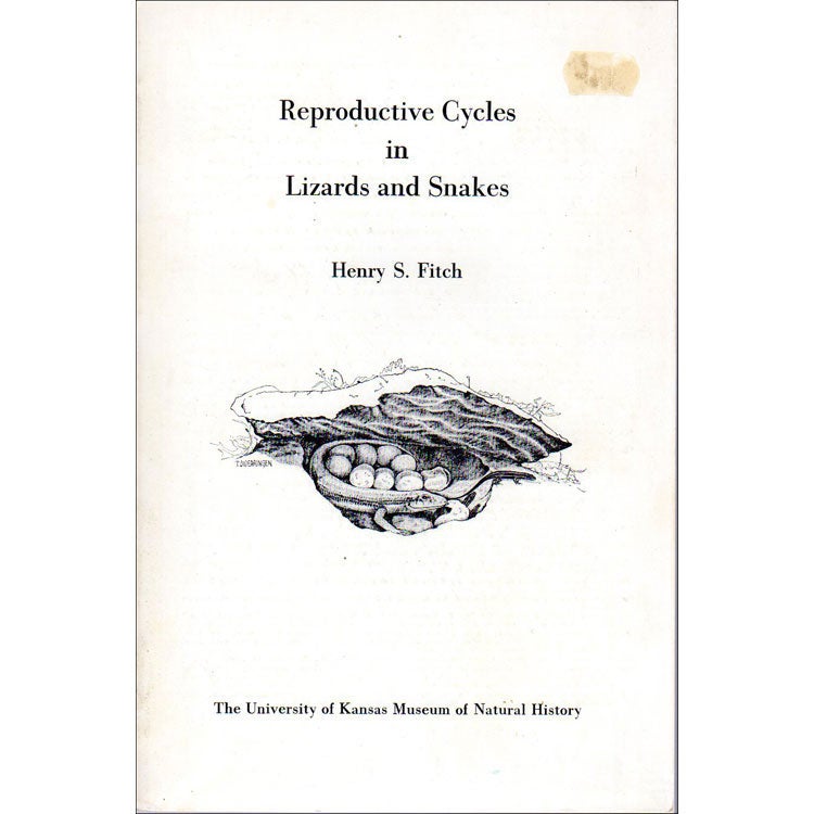 Item #G163 Reproductive Cycles in Lizards and Snakes. Henry S. Fitch.