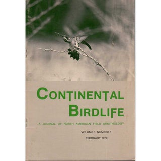 Item #G167 Continental Birdlife: A Journal of North American Field Ornithology. Kenn Kaufman