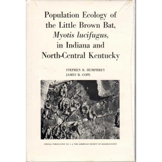 Item #G383 Population Ecology of the Little Brown Bat, Myptis Lucifugus, in Indiana and...