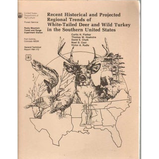 Item #G484 Recent Historical and Projected Regional ATrends of White-Tailed Deer and Wild Turkey....