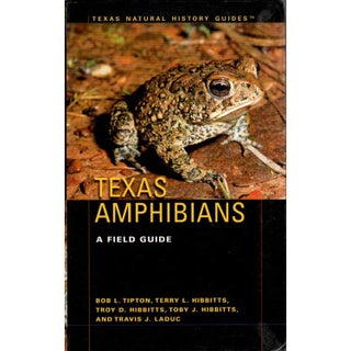Item #G487 Texas Amphibians: A Field Guide. Bob L. Tipton