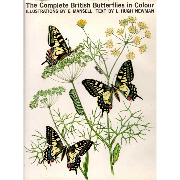 Item #H056 The Complete British Butterflies in Color. l. Hughes Newman.