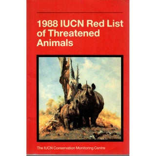 Item #H200 1988 IUCN Red List of Threatened Animals. IUNC Conservation Monitoring Centre