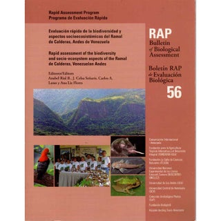 Item #H256 The RAP Bulletin of Biological Assessment 56. Anabel Rial B