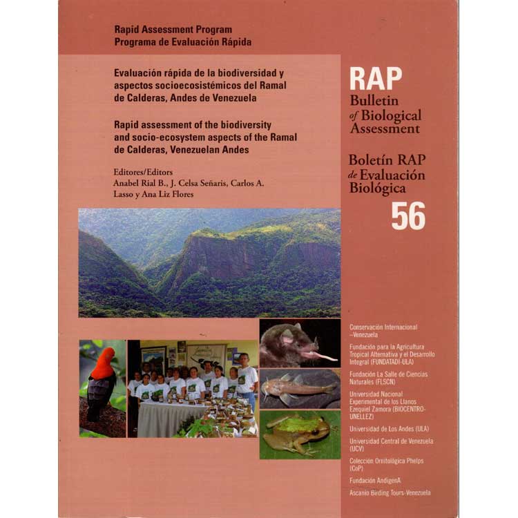 Item #H256 The RAP Bulletin of Biological Assessment 56. Anabel Rial B.