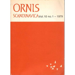 Item #H348 Ornis Scandinavica Vol. 10:1, 1979. Sven-Axel Bengston