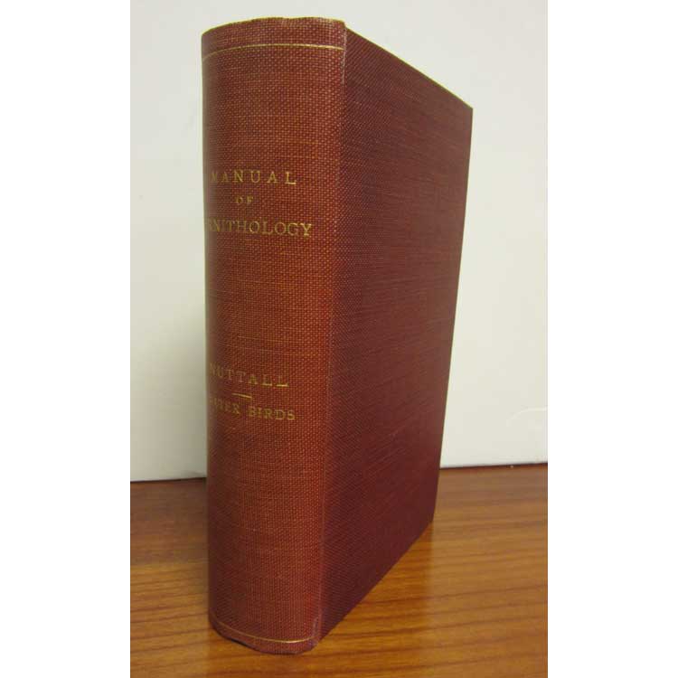 Item #H365 A Manual of the Ornithology of the United States and of Canada: The Water Birds. Thomas Nuttall.