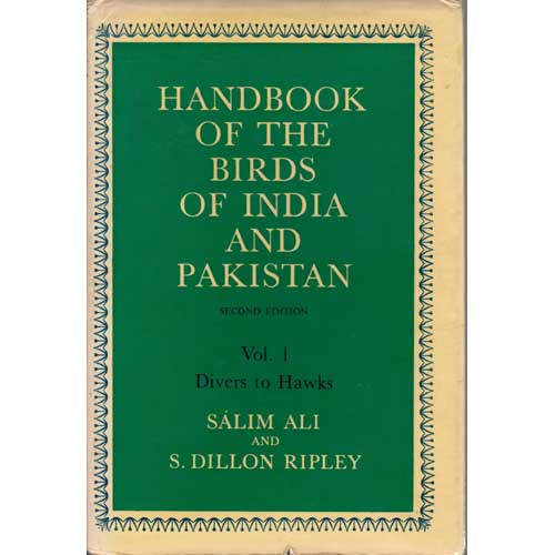 Item #HBIP21 Handbook of the Birds of India and Pakistan, Vol. 1, Second edition. Salim Ali, S. Dillon Ripley.