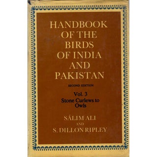 Item #HBIP23 Handbook of the Birds of India and Pakistan, Vol. 3, Second edition. Salim Ali, S....