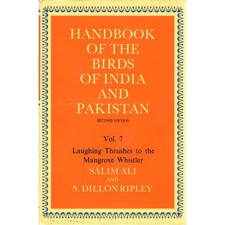 Item #HBIP27 Handbook of the Birds of India and Pakistan, Vol. 7, Second edition. Salim Ali, S....