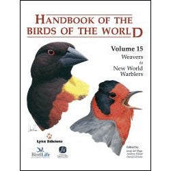 Item #HBW15 Handbook of the Birds of the World, Volume 15: Weavers to New World Warblers. Josep...