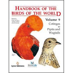 Item #HBW9 Handbook of the Birds of the World, Volume 9: Cotingas to Pipits and Wagtails. Josep Del Hoyo, Andrew Elliott, Jordi Sargatal.