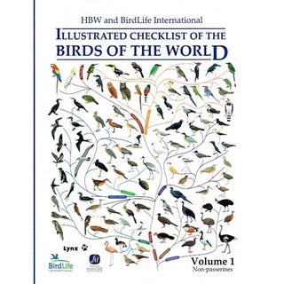 Item #HBWC1U Illustrated Checklist of the Birds of the World, Volume 1: Non-passerines [DAMAGED]....