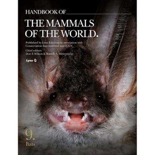 Item #HMW9 Handbook of the Mammals of the World, Volume 9: Bats. Don E. Wilson, Russell A....
