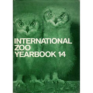 Item #IZB14 1974 International Zoo Yearbook 14. Nicole Duplaix-Hall