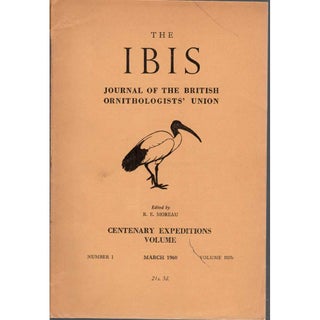 Item #Ibis103b-1 The Birds of the Comoro Islands. C. W. Benson