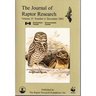 Item #JRR35-4 The Second International Burrowing Owl Symposium: Background and Context. Troy I....