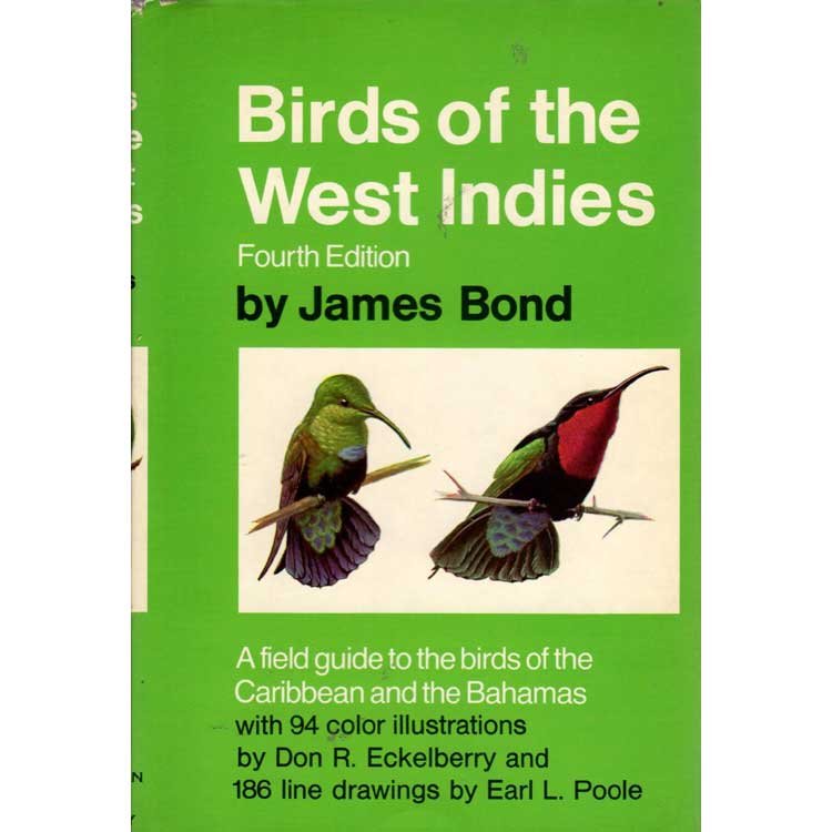 Item #R11072501 Birds of the West Indies, Fifth American Edition. James Bond.