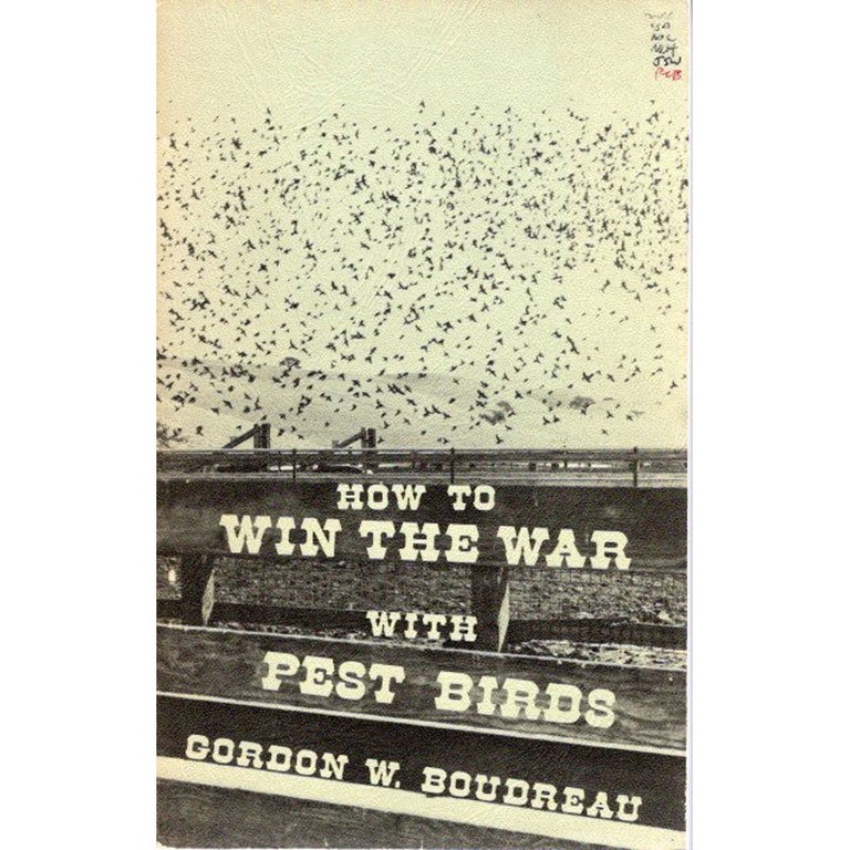 Item #R12031304 How To Win The War With Pest Birds. Gordon W. Boudreau.
