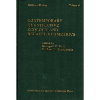 Item #R14082103 Contemporary Quantitative Ecology and Related Econometrics (Statistical ecology...