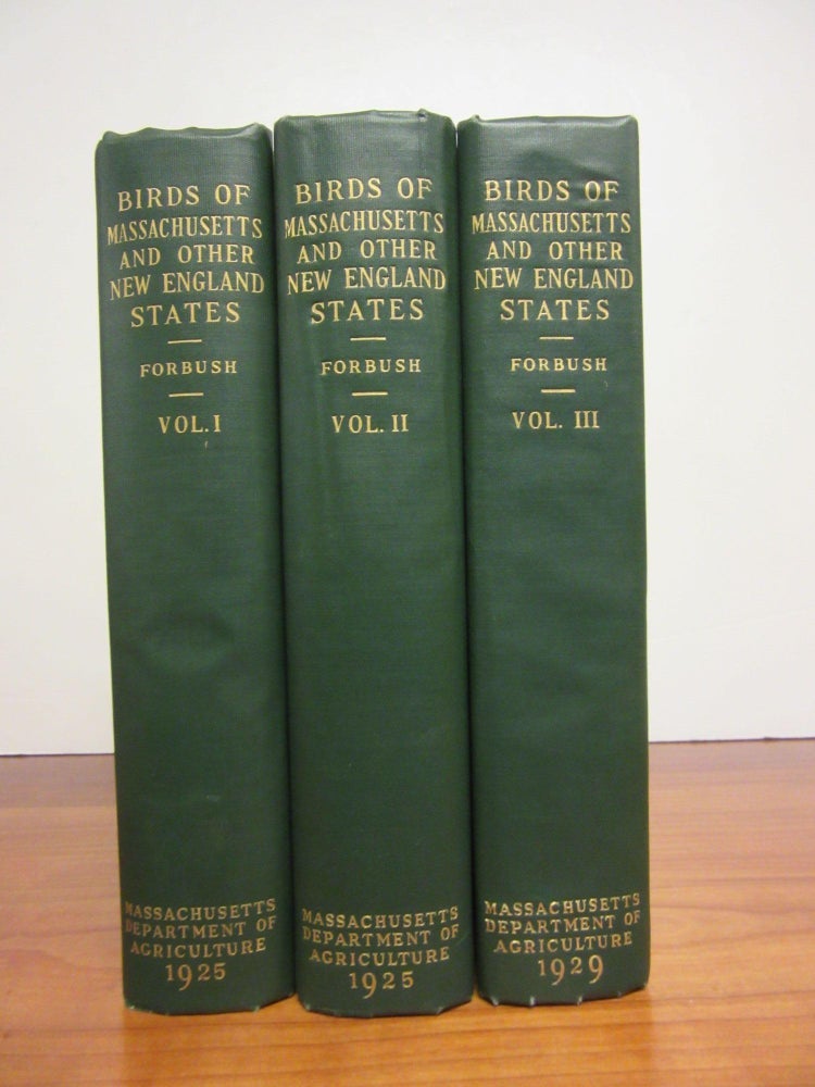 Item #R1409162 Birds of Massachusetts and Other New England States. Edward Howe Forbush.