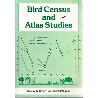 Item #R1411132 Bird Census and Atlas Studies: Proceedings of the VIII Internaitonal Conference on...