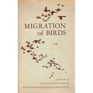 Item #R1412164 Migration of Birds Circular 16. Fredrick C. Lincoln