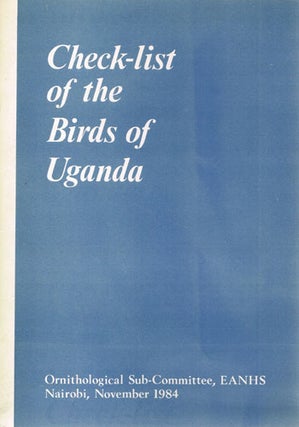 Item #R1502251 Checklist of the Birds of Uganda. Margaret Carswell