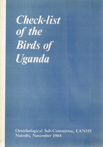 Item #R1502251 Checklist of the Birds of Uganda. Margaret Carswell.