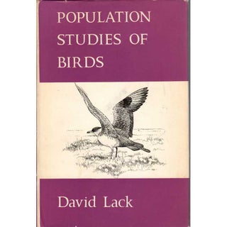 Item #R31067 Population Studies of Birds. David Lack