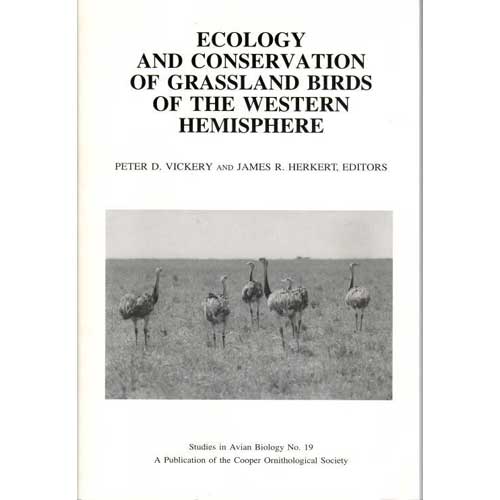 Item #SAB19P Ecology and Conservation of Grassland Birds of the Western Hemisphere (HC). SAB No. 19. Paul D. Goriup.