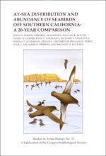 Item #SAB33 At-Sea Distribution and Abundance of Seabirds off Southern California: A 20-Year Comparison. SAB #33. John W. MASON, Gerard J. MCCHESNEY, William R. MCIVER, Harry R. CARTER, John Y. TAKEKAWA, Richard T. GOLIGHTLY, Joshua T. ACKERMAN, Dennis L. ORTHMEYER, William M. PERRY, Julie L. YEE, Mark O. PIERSON, Michael D. MCCRARY.