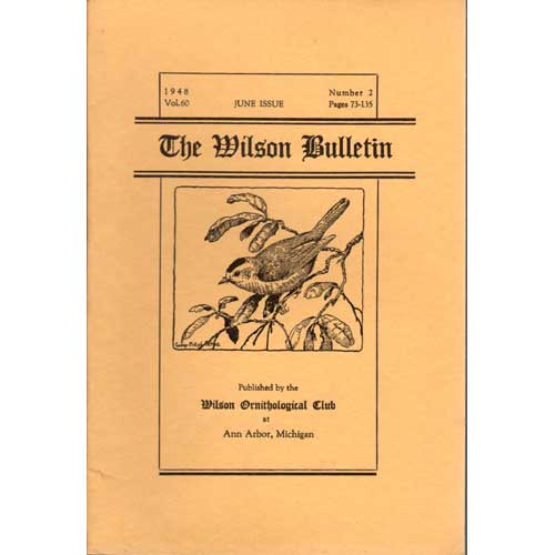Item #Wilson60-2 Life History Notes on Puff-birds. Alexander Skutch.