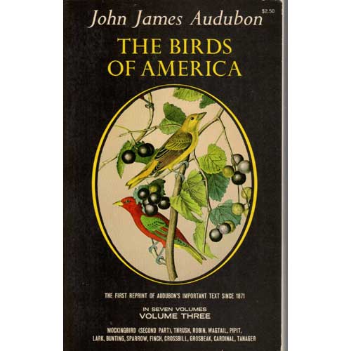 Item #Z05101904 The Birds of America. Volume 3. John James Audubon.