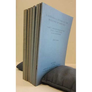 Item #Z06083101-4 A Historical Review of the Mollusks of Linnaeus. Complete Set, Parts 1 - 7....