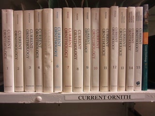 Item #Z07012603 Current Ornithology, Volumes 1-15 & 17. Richard F. Johnston, Ellen D. Ketterson,...