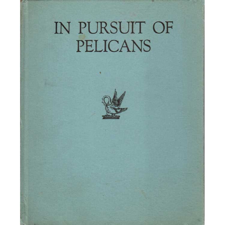 Item #Z09112303 In Pursuit of Pelicans - Unposted Letters to Friends. Roger Wolcott Drury, Samuel Smith Drury.