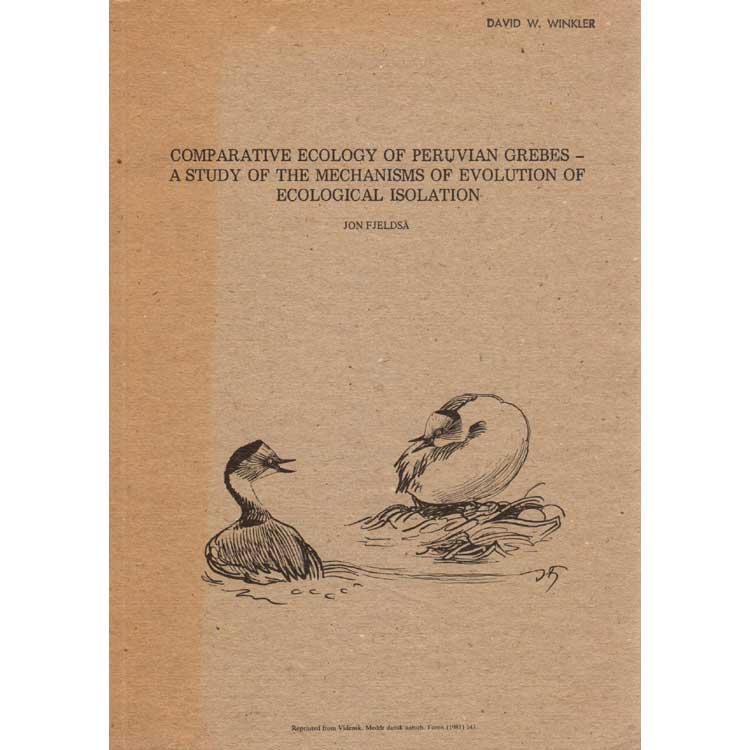 Item #Z10032904 Comparative Ecology of Peruvian Grebes- A Study of The Mechanisms of Evolution of Ecological Isolation. Jon Fjeldsa.