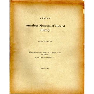Item #utnoew759 Monograph of the Sesiidae of America, North of Mexico. William Beutenmuller